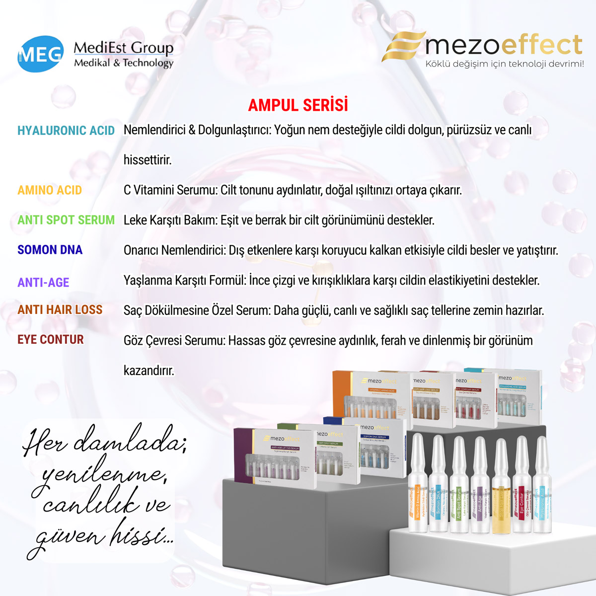 Mezoeffect Ampul Grubu